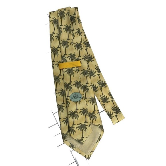 Tommy Bahama Men’s Classic 100% Silk Neck Tie Blue Palm Trees Print 57 X 4 - Picture 5 of 8